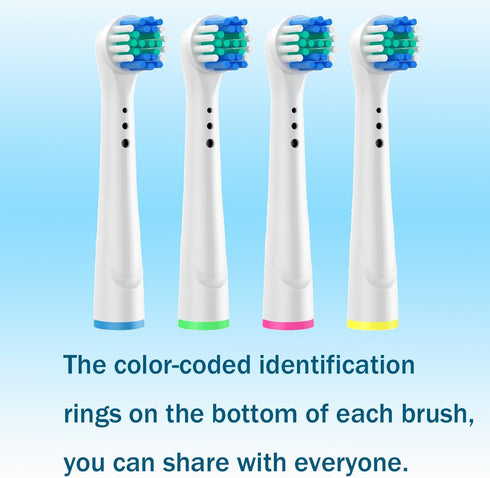 Replacement Toothbrush Heads Compatible with Oral B, 16Pcs Professional Electric Brush Heads for OralB Replacement...