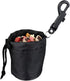 Mini Snack Bag Food Treat Storage Holder Training Pet Dog Cat Bird Puppy Bag,Black...