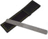 Honbay 1PCS Half Round Wood Rasp Wood File Carbon Hand File Flat Needle File in A Black Storage Bag for Sharping or Polishing Wood Plastic and Met...
