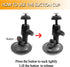 DOUXURY Windshield Suction Cup Bracket Mount for 7 9 10.1 Inch Monitor Display, Fix The Monitor on Windshield Dash Board, Metal-Made, Strong Load-...