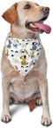 Dog Bibs Softy Kerchief for Dogs Cats,Washable Pet Bandanas for Small Large Puppies,Cute Dog Puppy Adjustable Triangle Neck Scarfs Birthday Gift...