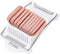 Egg slicer Luncheon Meat Slicer,Egg slicer for hard boiled eggs FENGCHEN Spam slicer With 10 Singing Cutting Wires in Stainless Steel...