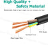 3 Prong Power Cable Replacement for Voxelab Aquila Pro X2 3D Printer 8.2ft AC Power Cord Cable Plug...