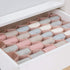 Poeland Drawer Divider Organizer Adjustable DIY Grid Honeycomb Drawer Divider for Underwear Belt Scarf Socks Pink...