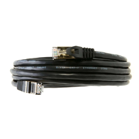 Cables Direct Online 6FT S/FTP Cat7 Copper Network Ethernet Patch Cable, Internet Wire, Compatible with PC, Laptop, Modem, Router, TVs, Printer Co...