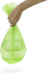 1.2 Gallon Small Trash Bags, Green, 125 Counts...