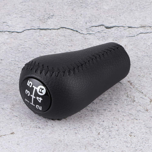 Car Shift Knob, 33504-20120-C0 Leather Black Great Hand Feeling Gear Shift Knob Handball Shift Lever Fit for Toyota 4Runner/Pickup/Hilux Surf/Land...