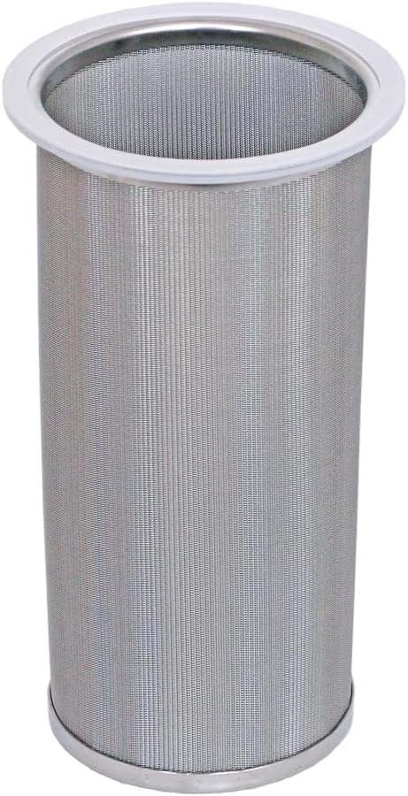 Premium Infuser Cold Brew Coffee Maker for 1 QT Wide Mouth Mason Jars. Heavy Duty Gauge 100 Micron Mesh 304 Stainless Steel with Free Silicone Sea...