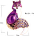 Cute Animal Enamel Fox Brooch Pins Accessory for Backpacks Badges Hats Bags for Women Girls Kids...