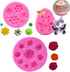 Flower Fondant Cake Silicone Mould Flower and Butterfly Candy Molds - for Cake Decoration,Chocolate Fudge, Polymer Clay, Soap, Confectionery Proje...