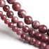 Yochus 10mm Lepidolite Round Loose Beads Natural Stone Beads for Jewelry Making...