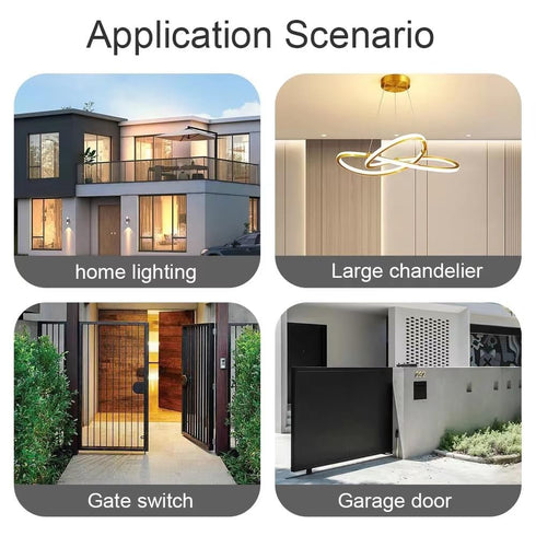 Tuya Smart Life WiFi Momentary Inching Relay Self-Locking Switch Module,DC 7-32V/USB 5V WiFi RF Bluetooth Relay,DIY Smart Home,Compatible with Ale...
