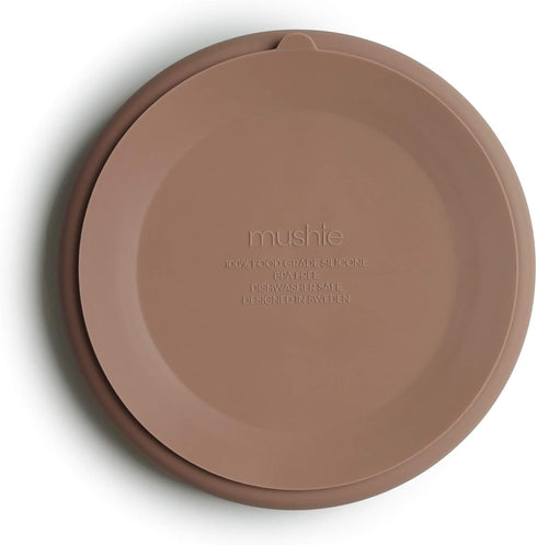 mushie Silicone Suction Plate | BPA-Free Non-Slip Design (Natural)...