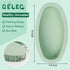 Silicone Oval Cheesecake Pan (2 Pack) - Non-Stick Silicone Cake Bread and Meat Bakeware for Oven, Pot Baking in Home, Kitchen & Bakery Use QLG0111...