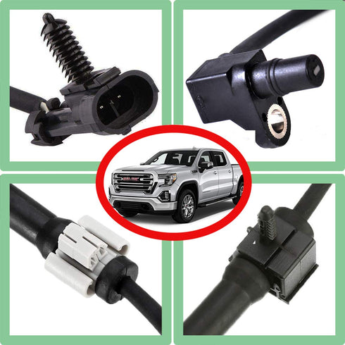 19181873 ABS Wheel Speed Sensor Front Left/Right,Fit for Chevrolet Silverado Express Suburban Tahoe GMC Savanna Sierra Yukon XL Cadillac Escalade ...