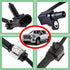 19181873 ABS Wheel Speed Sensor Front Left/Right,Fit for Chevrolet Silverado Express Suburban Tahoe GMC Savanna Sierra Yukon XL Cadillac Escalade ...