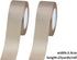 Champagne Satin Ribbon 1.5 Inch, 50 Yards (2 Rolls) - Polyester, Floral Pattern - Wedding, Gift Wrapping, Decorative Ribbon...