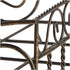 Boston International Garden Gate Design Guest Towel Napkin Holder Caddy, Antique Brass...