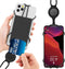 BONE Lanyard Phone Tie 2, Cell Phone Strap, Adjustable Silicone Lanyard, Universal Neck Phone Holder Compatible with Most Smartphones (Black - Car...