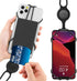 BONE Lanyard Phone Tie 2, Cell Phone Strap, Adjustable Silicone Lanyard, Universal Neck Phone Holder Compatible with Most Smartphones (Black - Car...