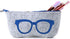 Soleebee 4 Pack Portable Eyeglasses Bag Case Soft Felt Zipper Glasses Purse Bag Makeup Storage Pouch...