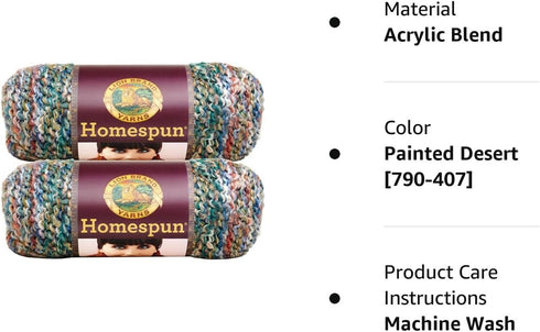 Homespun Yarn-Painted Desert......