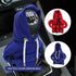 2PCS Car Gear Shift Cover, Winter Warm Fashionable Hoodie Car Shift Knob, Auto Decor Interior Accessories Shift Knob for Car, SUV, Truck (Red&Blue...