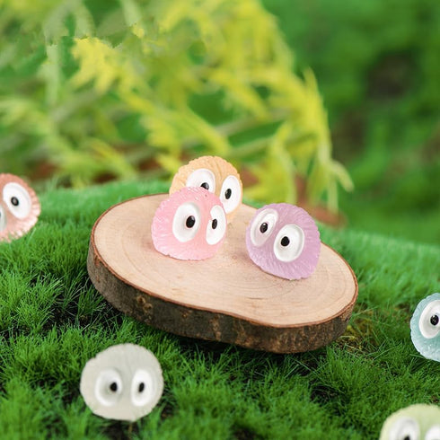 Glow in Dark Luminous Miniature Fairy Garden Accessories, Animals, Figurines, Micro Landscape Ornaments DIY Kit, Environmental Resin Decoration Ou...