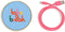 ban.do Wireless Charger with 60 Inch USB Cord, Cute Charging Pad Compatible with Android and Apple Phones/Watch, Take a Break...