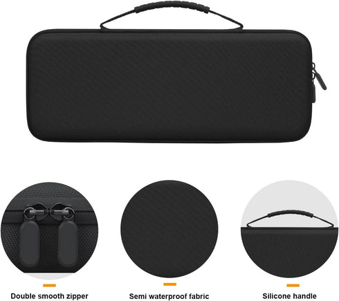 Canboc Hard Carrying Case for Logitech POP Keys Mechanical Wireless Keyboard and POP Wireless Mouse, Mesh Pocket fits Cables, USB Receiver, Spare ...