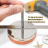 2 Sizes Metal Design Stamps Kit for Jewelry DIY Stamping Making. (Flower-1)...