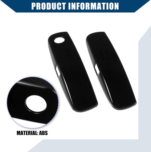 Glossy Black Exterior Outside Door Handle Trim Cover for Dodge Charger 2011-2021 / Front Rear Left Right/Durable / 4 Pcs......