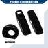 Glossy Black Exterior Outside Door Handle Trim Cover for Dodge Charger 2011-2021 / Front Rear Left Right/Durable / 4 Pcs......
