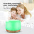 300ML Essential Oil Diffuser, Remote Control Ultrasonic Aromatherapy Oil Diffusers Cool Mist Humidifier, Waterless Auto-Off and 7 LED Light Colors...
