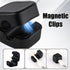 6pcs Magnetic Cable Management Clips, Self Adhesive Cord Organizer Holder, Desk Cable Management Cord Organizer Phone Charger Wire Holder Desk Cab...