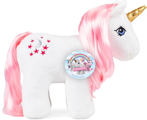 My Little Pony Unicorn and Pegasus Plush - Moondancer - Collector Plushie, retro stuffed toy animal, kid, toddler, girl, boy, Mom, birthday, Ages ...