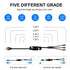 [2024 Upgraded 2 Pack Multi Retractable Charging Cable, 3 in 1 USB Charging Cable with USB C/Micro USB/Phone Port, 3.3FT Charging Cable for Phone ...