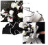 XIAOHONG 80 Sheets Black and White Border Flower Wrapping Paper,Waterproof Thicken Floral Wrapping Paper, Florist Bouquet Supplies for Fresh Flowe...
