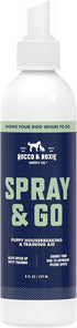 Rocco & Roxie Puppy Potty Training Go Here Spray for Dogs - Attract Dog to Pee in One Spot - Behavior and Housebreaking Aids - Indoor and Outdoor ...