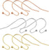 Rose Gold Earring Hooks - 630 pcs Earring Making kit with 14k Gold Hypoallergenic Earring Hooks, Jump Rings and Clear Rubber Earring Backs for DIY...