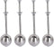 MIAO JIN 4Pcs Stainless Steel Tea Infuser Tea Strainer Sugar Flour Sifters Powdered Sugar Shaker Duster Filters Tea Interval Diffuser for Loose Le...