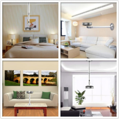 Projector Mount Bracket Wall Ceiling Mounting Hanger Holder with 23-40cm Extention for Mini Projector Camera......