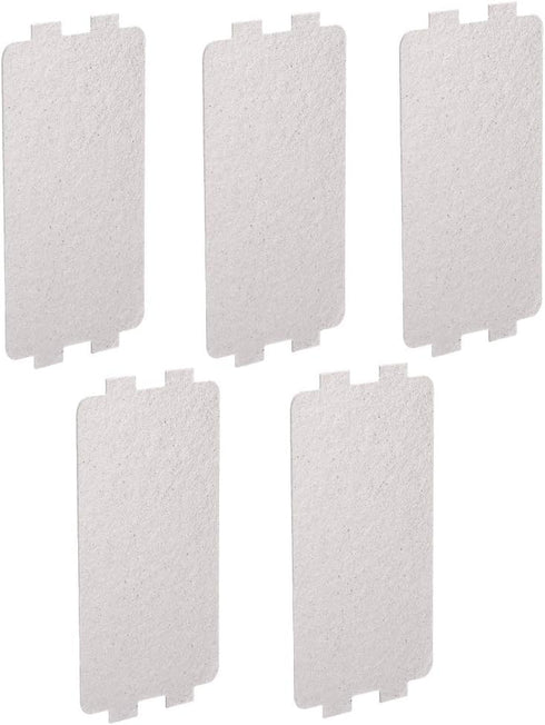 Mica Plates Sheets, 5 Pieces Microwave Oven Mica Sheet Replacement, Microwave Waveguide Cover, Microwave Cardboard, Repairing Accessory for Kitche...