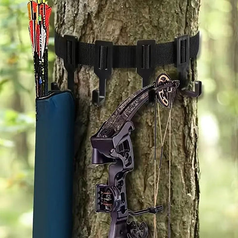 1Pcs 6-Hook Multifunctional Treestand Strap for Hunting Hiking and Camping Securely Hang Gear and Equipment with Ease...