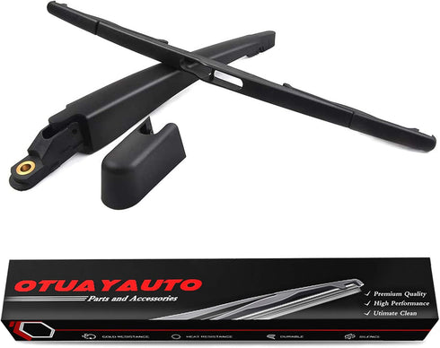 Rear Windshield Wiper Arm Blade Set, Replacement for Lincoln MKX, Ford Edge 2007-2014, OTUAYAUTO Factory Replace OE # 9T4Z17526-A...