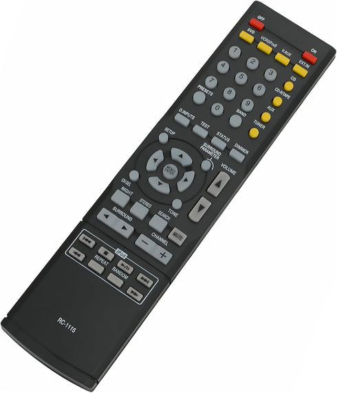 RC-1115 Replace Remote Control RC1115 fit for Denon AVR-390 AVR390 AV Surround Receiver Home Theater AV Receiver sub for RC-1120 AVR-1610 AVR-3803...