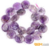 GEM-Inside Natural Coin 20mm Amethyst Agate Gemstone Crystal Energy Stone Loose Beads for Jewelry Making Jewelry Beading Supplies for Women...