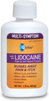 Globe Lidocaine 4% Multi-Symptom Relief Cream 1.75 oz, Numbs Away Pain & Itch, Steroid Free Non-Greasy Formula (Compare to Gold Bond w/Lidocaine)...