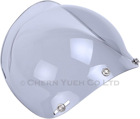 Motorcycle Helmet Bubble Shield Visor (Light Smoke)...