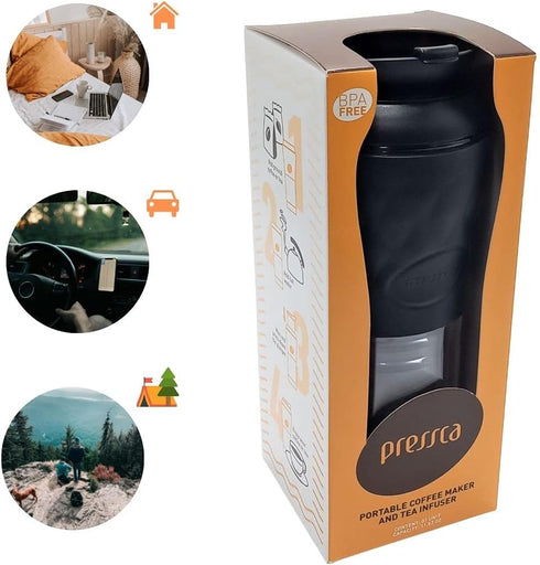 Portable Coffee & Tea Maker - Thermal Coffee & Tea Infuser, French Press, Single Serve Coffee Maker, BPA Free - Home & Kitchen Accessories & Utens...